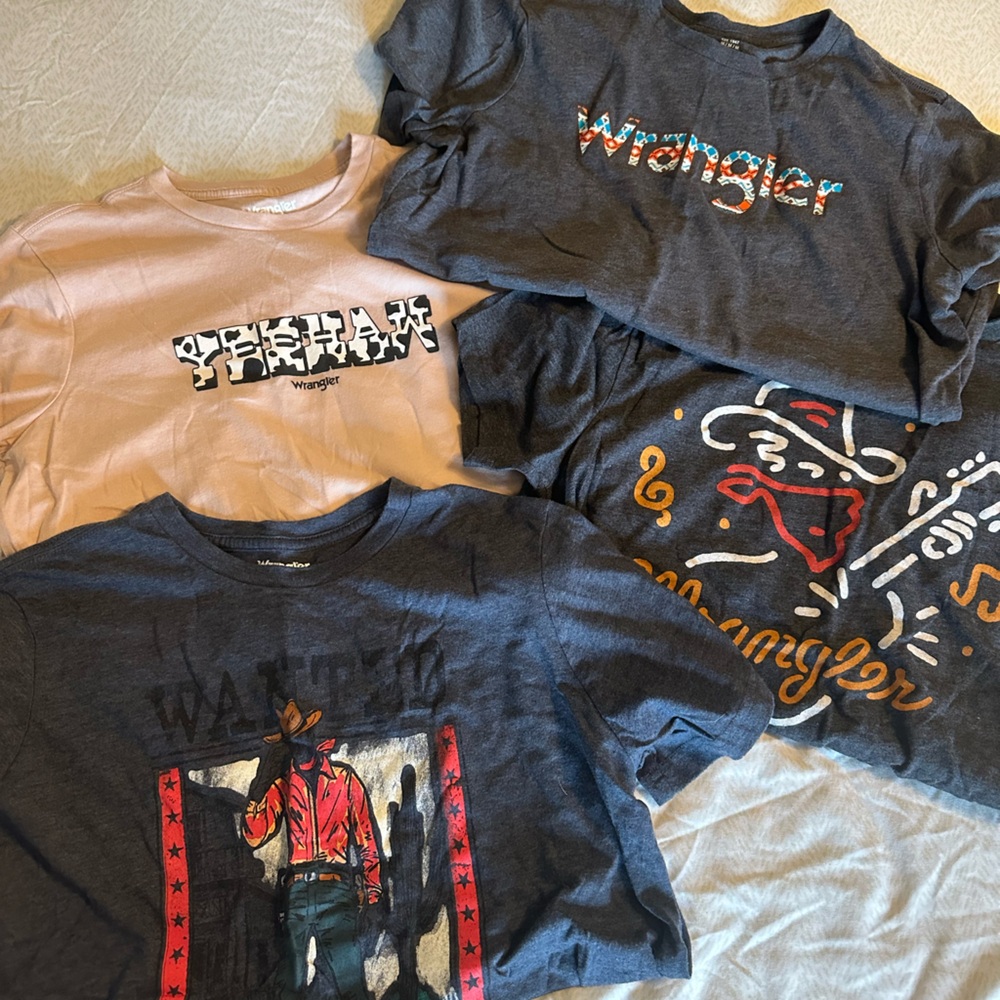 Wrangler t-shirt lot